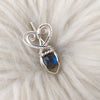 Labradorite And Sterling Silver Mini Pendant
