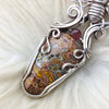 Rainforest Jasper Pendant In Sterling Silver