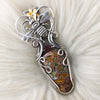 Rainforest Jasper Pendant In Sterling Silver