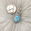 Larimar Mini Pendant In Sterling Silver
