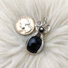 Black Onyx Sterling Silver Pendant