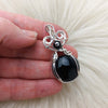 Black Onyx Sterling Silver Pendant