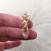 Herkimer Diamond Mini Pendant In 14k Goldfill