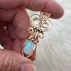 4ct Natural Ethiopian Opal And 14k gold filled Small Pendant