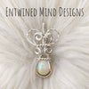 3.5ct Ethiopian Opal and Sterling Silver Small Pendant