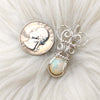 3.5ct Ethiopian Opal and Sterling Silver Small Pendant