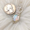 3.5ct Ethiopian Opal and Sterling Silver Small Pendant