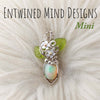3.5ct Ethiopian Opal and Sterling Silver Small Pendant