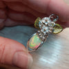 3.5ct Ethiopian Opal and Sterling Silver Small Pendant