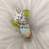 3.5ct Ethiopian Opal and Sterling Silver Small Pendant