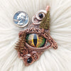 "Forest" Dragons Eye Pendant in Copper