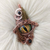"Forest" Dragons Eye Pendant in Copper