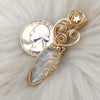 Moonstone Statement Pendant In 14k Gold Filled Wire