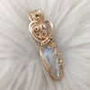 Moonstone Statement Pendant In 14k Gold Filled Wire