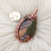 Fir Tree Wild Raven Designs Collaboration Copper Statement Pendant
