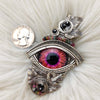"Dancer" Pink Sterling Silver Dragons Eye Pendant