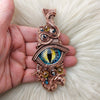 "Kahl" Dragons Eye Pendant in Copper