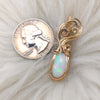(Reserved) 3.5ct Natural Ethiopian Opal And 14k gold filled Small Pendant
