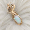 (Reserved) 3.5ct Natural Ethiopian Opal And 14k gold filled Small Pendant