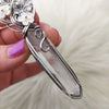 Hymalayan Quartz Crystal And Sterling Silver Statement Pendant