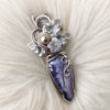 "Purple Rain" Tiffany Stone Pendant In Sterling Silver