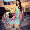 Rainbow Santa Dyes Pastel Dreams Runway Dress