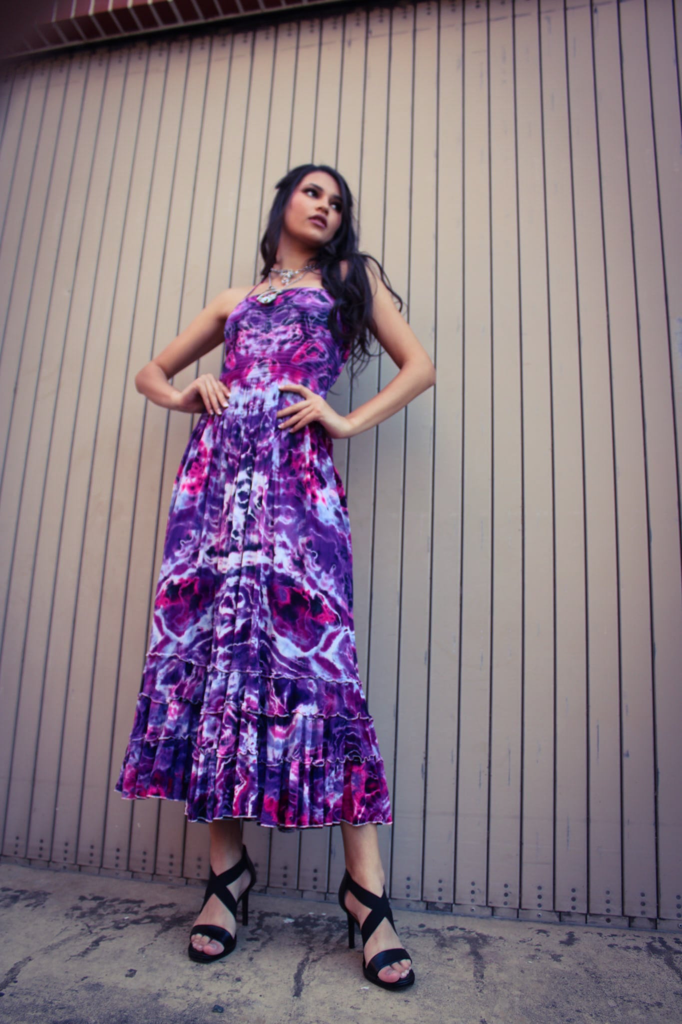 Stoney Dyes Runway Dress