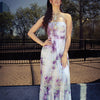 Entwined Mind Designs Cloud Tie Dye Runway Dress