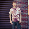 Entwined Mind Designs Brown Tie Dye Runway Shirt