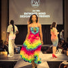 3Folds "Kenney Style" Tie Dye Runway Dress