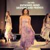 Entwined Mind Designs Purple Tie Dye Runway Dress