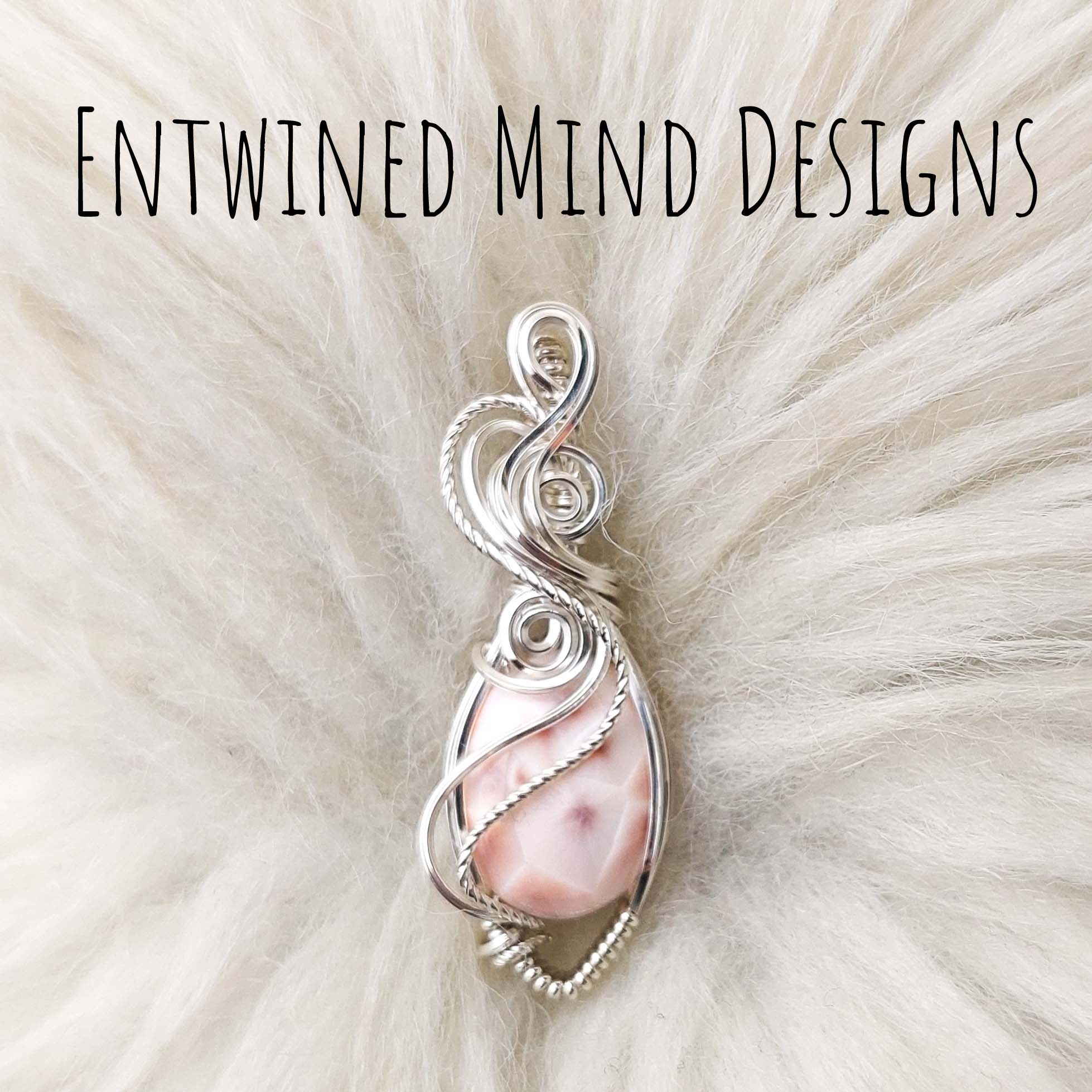 Natrolite And Sterling Silver Small Pendant