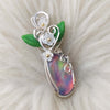 Auroa Opal And Sterling Silver Statement Pendant