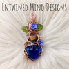 Spell Bottle Flower Pendant