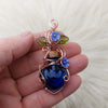 Spell Bottle Flower Pendant