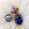 Spell Bottle Flower Pendant
