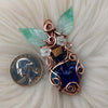 Spell Bottle Flower Pendant