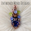 Spell Bottle Flower Pendant
