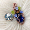 Spell Bottle Flower Pendant
