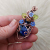 Spell Bottle Flower Pendant