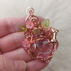 Puppy Paw Potion Bottle Pendant