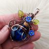 Blue Potion Bottle Pendant