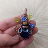 Blue Potion Bottle Pendant
