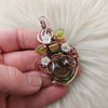 Green Potion Bottle Pendant