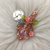 Paw Print Potion Bottle Pendant