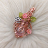 Paw Print Potion Bottle Pendant