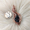 Obsidian Skull Pendant