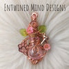 Paw Print Potion Bottle Pendant
