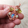 3 ct Ethiopian Opal Pendant In Copper