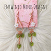 Copper Flower Earrings